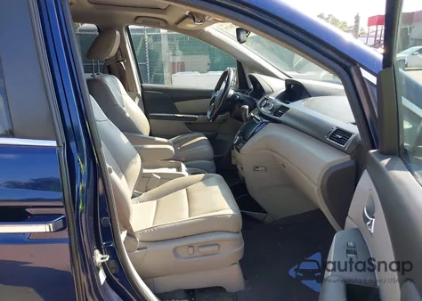2014 Honda Odyssey Ex-L из США, поврежденный, VIN 5FNRL5H68EB082413
